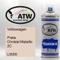 Preview: Volkswagen, Prata Christal Metallic 2C, L5000: 400ml Sprühdose, von ATW Autoteile West.